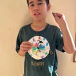 花火の壁面制作